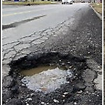 Pothole Repair at 2221 Canadian Dr