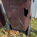 Trash Can - Replacement (Brown Can) at 105 Gibson Dr