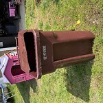 Trash Can - Replacement (Brown Can) at 1208 Hawthorne Dr