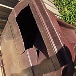 Trash Can - Repair (Brown Can) at 2244 Capri Cir