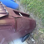 Trash Can - Replacement (Brown Can) at 1016 Calloway Ave