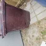 Trash Can - Replacement (Brown Can) at 1517 Debbs Ln