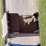 Trash Can - Replacement (Brown Can) at 609 Rutherford Dr